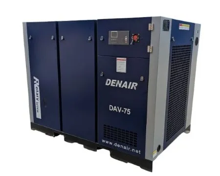 Permanent magnet motor VSD screw compressor